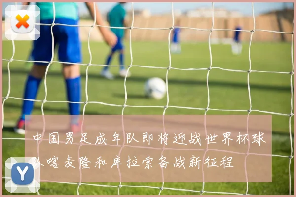 中国男足成年队即将迎战世界杯球队喀麦隆和库拉索备战新征程